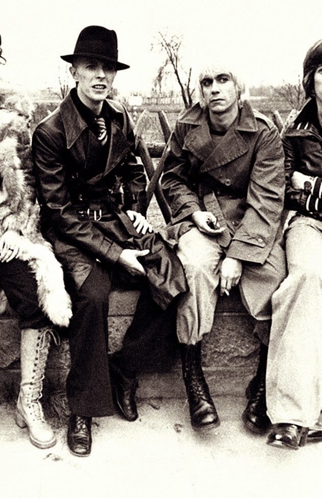 ⭐︎激レア⭐︎ デヴィッド・ボウイ生写真 70年代に撮影されたデヴィッド・ボウイとイギー・ポップのレアで